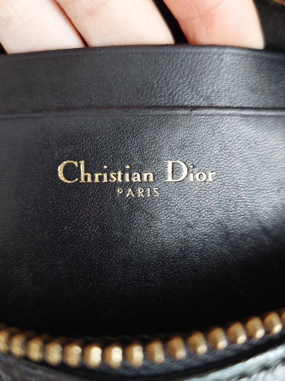 Dior Studded Leather Cannage Small Crossbody - Picture 16 of 17